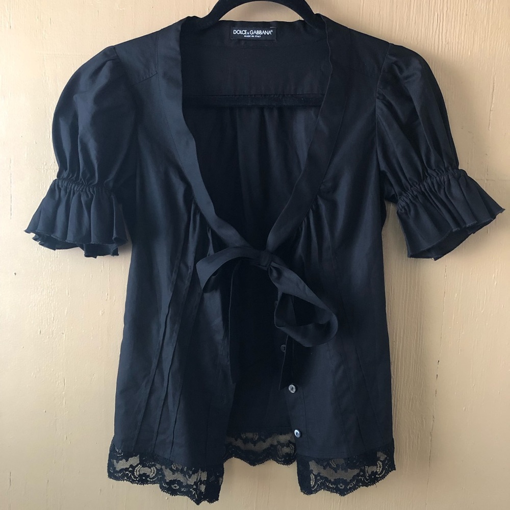 Vintage Dolce & Gabbana Bustier Top